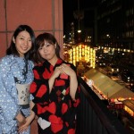 祇園祭、宵々山 紅蝙蝠のお食事＆Lojeの浴衣を 楽しんで下さいました