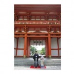 七月七日、たなばたさま☆☆☆ 今宮神社にて結婚奉告祭 Ｌｏｊｅのお着物をお召下さり写真撮影