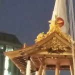 祇園祭、先頭をすすむ長刀鉾